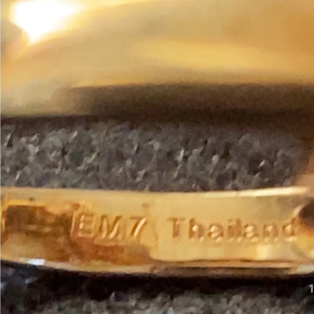 Beautiful .925 Vermeil MULTI Rainbow Moonstone - Picture 4 of 5